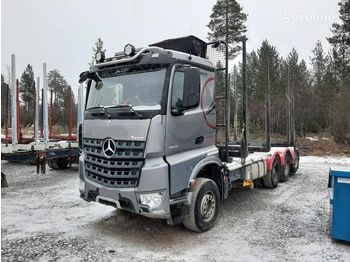 Gozdarska prikolica, Tovornjak MERCEDES-BENZ 3263 8x4, big axles, no crane: slika 1