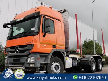 Prevoz lesa Mercedes-Benz ACTROS 3346 6x4 full steel eps