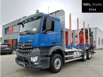 Prevoz lesa Mercedes-Benz Arocs 2648 / 6x4 / Palfinger / Retarder