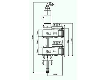 Vrtalna naprava ABI ABI VDW 3525 double rotary head drill drilling rig dual auger cfa ccfa dsm fdp: slika 4