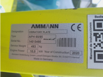 Ammann APH 6585 - Vibracijska plošča: slika 5
