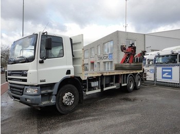 DAF FAT75-360 6x4 FULL STEEL OPEN BODY WITH FASSI 19 - Avtodvigalo