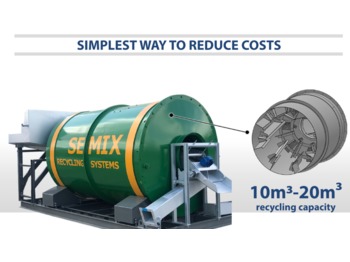 SEMIX Wet Concrete Recycling Plant - Avtomešalec