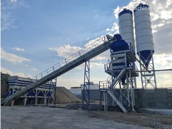 POLYGONMACH Stationary 135m3 Batching Planr with Double Planetery Mixer - Betonarna