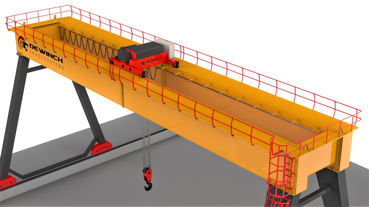 Nov Portalni žerjav DEWINCH 10 ton -5 Ton Gantry Crane  -Monorail Crane -Single Girder Crane: slika 4