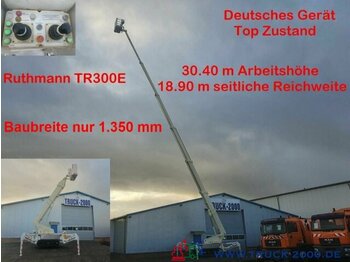Ruthmann Raupen Arbeitsbühne 30.40 m / seitlich 18.90 m - Dvižna ploščad montirana na tovornjak