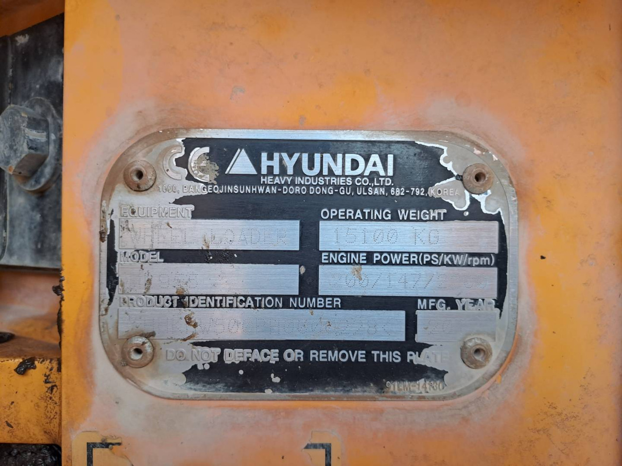 Mini nakladalec HYUNDAI HL955: slika 6
