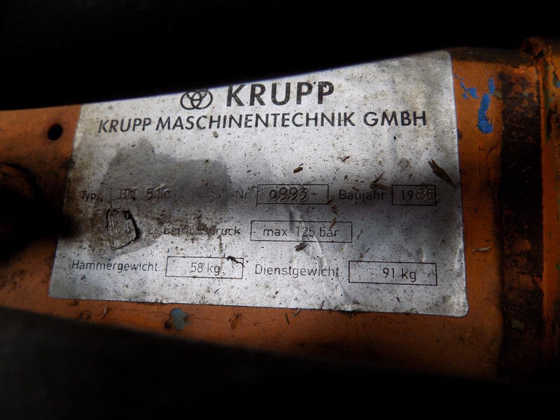Vrtalna naprava Krupp boorhamer boorhamer: slika 4