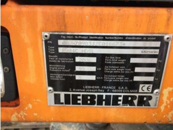 Bager goseničar LIEBHERR R904C HDSL: slika 1