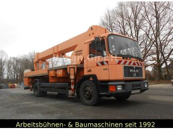 Dvižna ploščad montirana na tovornjak MAN Arbeitsbühne MAN 18.272/Ruthmann T400,AH 42m: slika 1