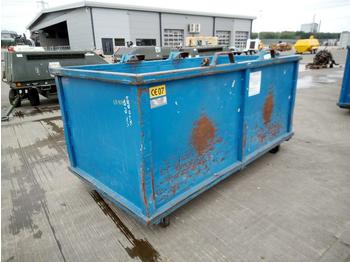 Mini demper EMPTEEZY Bottom Emptying Skip to suit Forklift