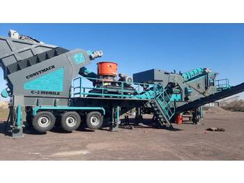 Constmach 120-150 tph Mobile Jaw Crusher Plant ( Cone and Jaw  ) - Mobilni drobilec