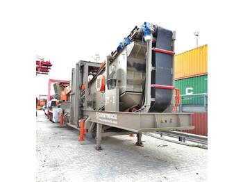 Constmach 60-80 tph Mobile Impact Crusher | Tertiary+Primary Jaw Crusher - Mobilni drobilec