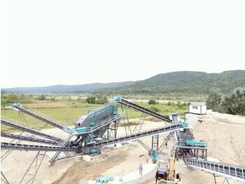 Constmach 250 TPH Stationary Aggregate and Sand Washing Plant - Presejalnik
