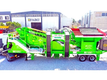 FABO ME 1645 SERIES MOBILE SAND SCREENING PLANT - presejalnik
