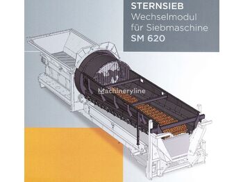  Sternsieb Wechselmodul für Doppstadt SM620 TYP 3 / 0-20mm - Presejalnik