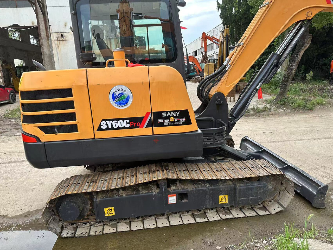 Bager goseničar SANY Used excavator SY60C PRO good condition beautiful machinery in stock: slika 9