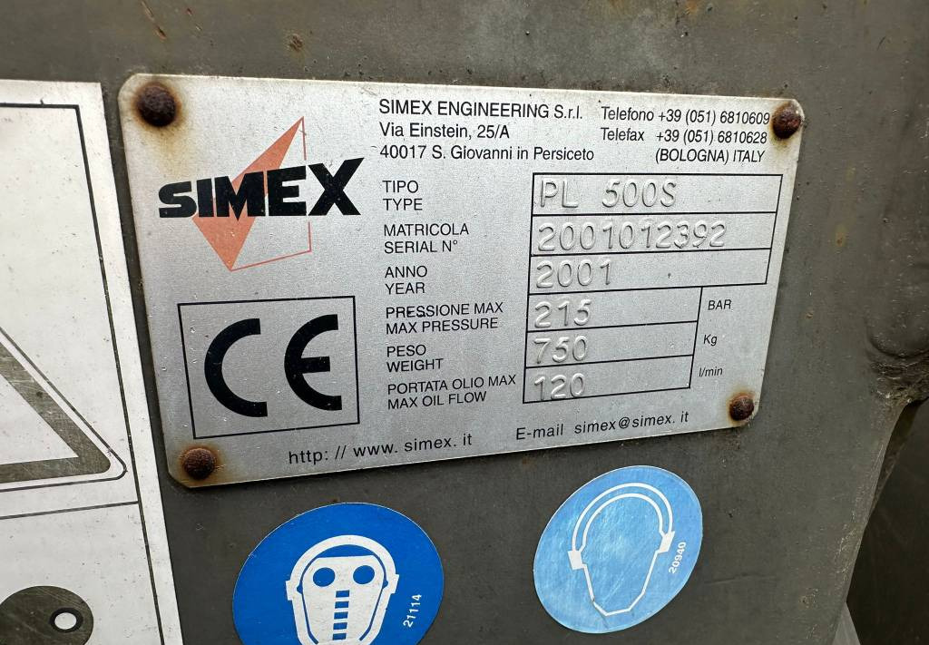 Simex PL500S  lizing Simex PL500S: slika 5