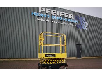 Youngman BOSS X3X Push Around Scissor Lift, Electric, 5.2m  - Škarjasta dvižna ploščad