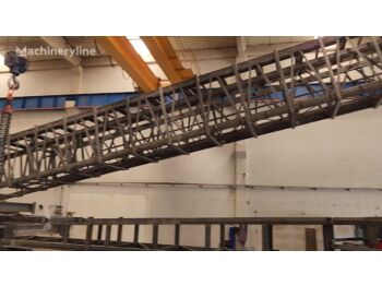 POLYGONMACH 1000x44400mm radial telescobic conveyor - Stožčasti drobilec