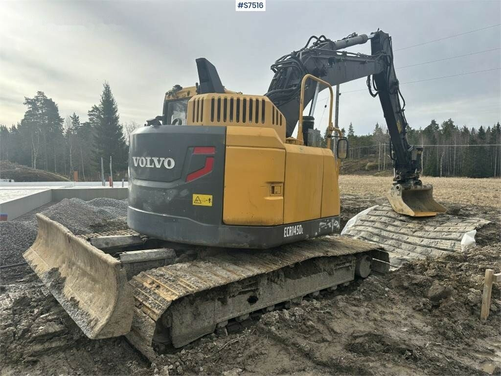 Bager goseničar Volvo ECR145DL Crawler excavator with rotor and buckets: slika 5