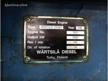 Generator WARTSILA 12V46A: slika 3