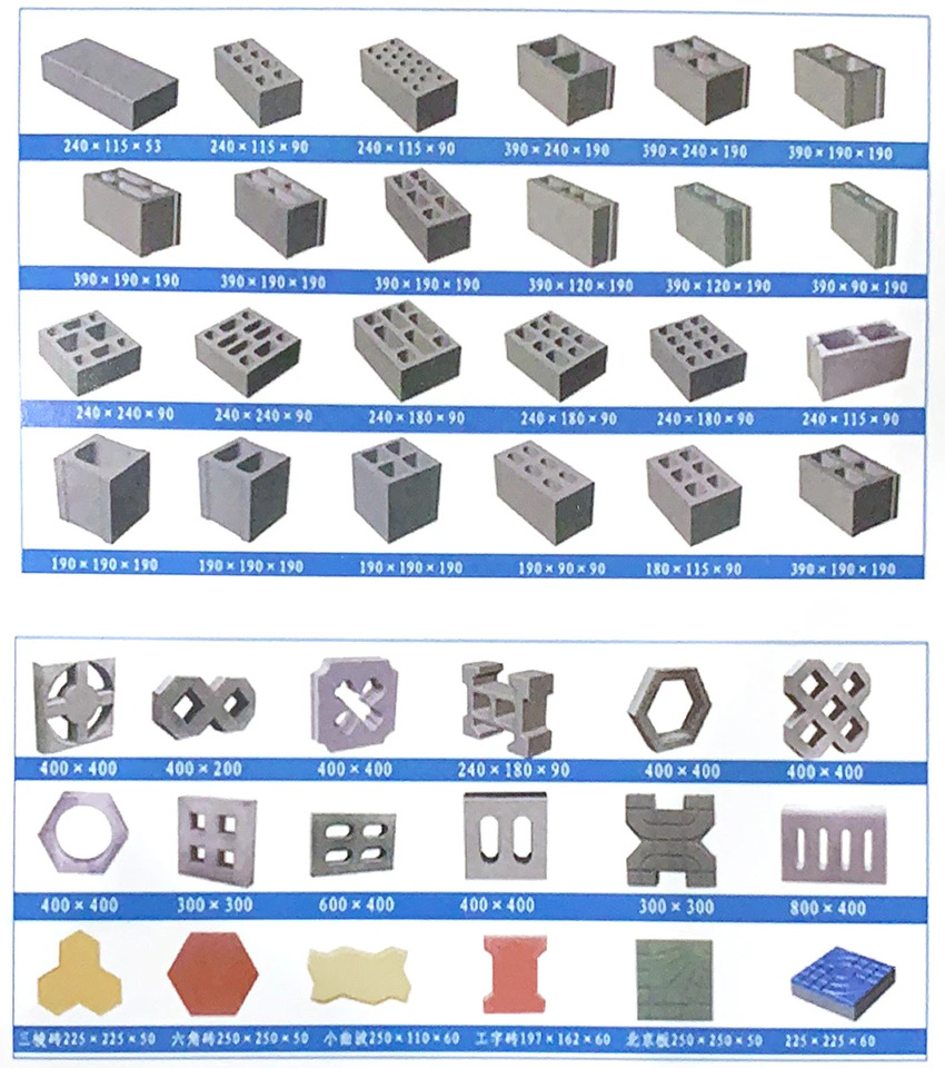 Stroj za izdelavo betonskih blokov XCMG Official XZ35A Manual Concrete Block and Brick Making Machine: slika 24