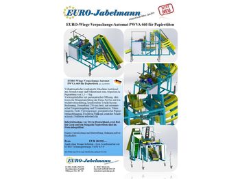 Nov Oprema za živino EURO-Jabelmann EURO-Wiege-Verpackungs-Automat PWVA 460 (Papiert: slika 1