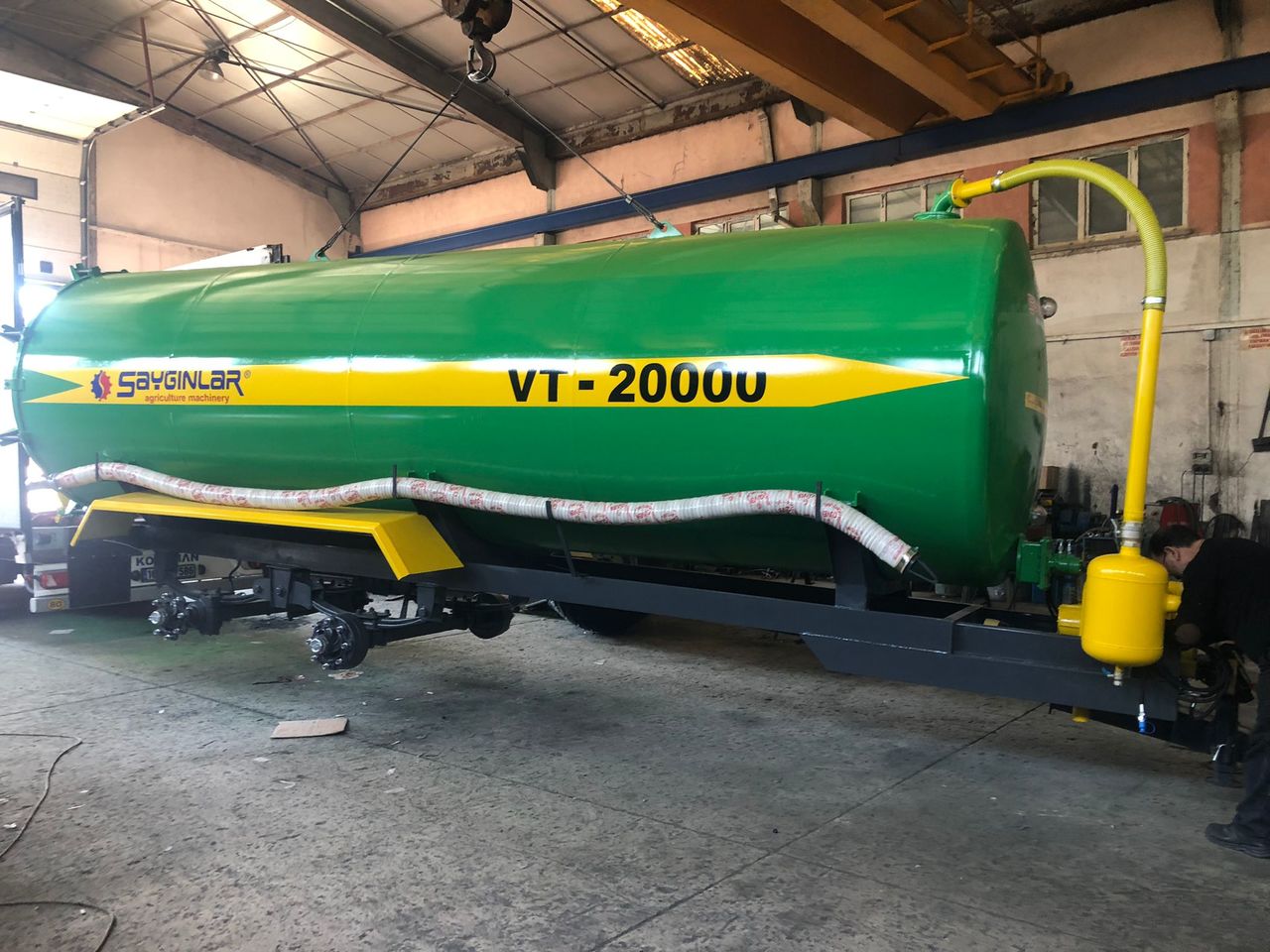 Nov Cisterna za gnojevko SAYGINLAR VT20000   20TON: slika 9