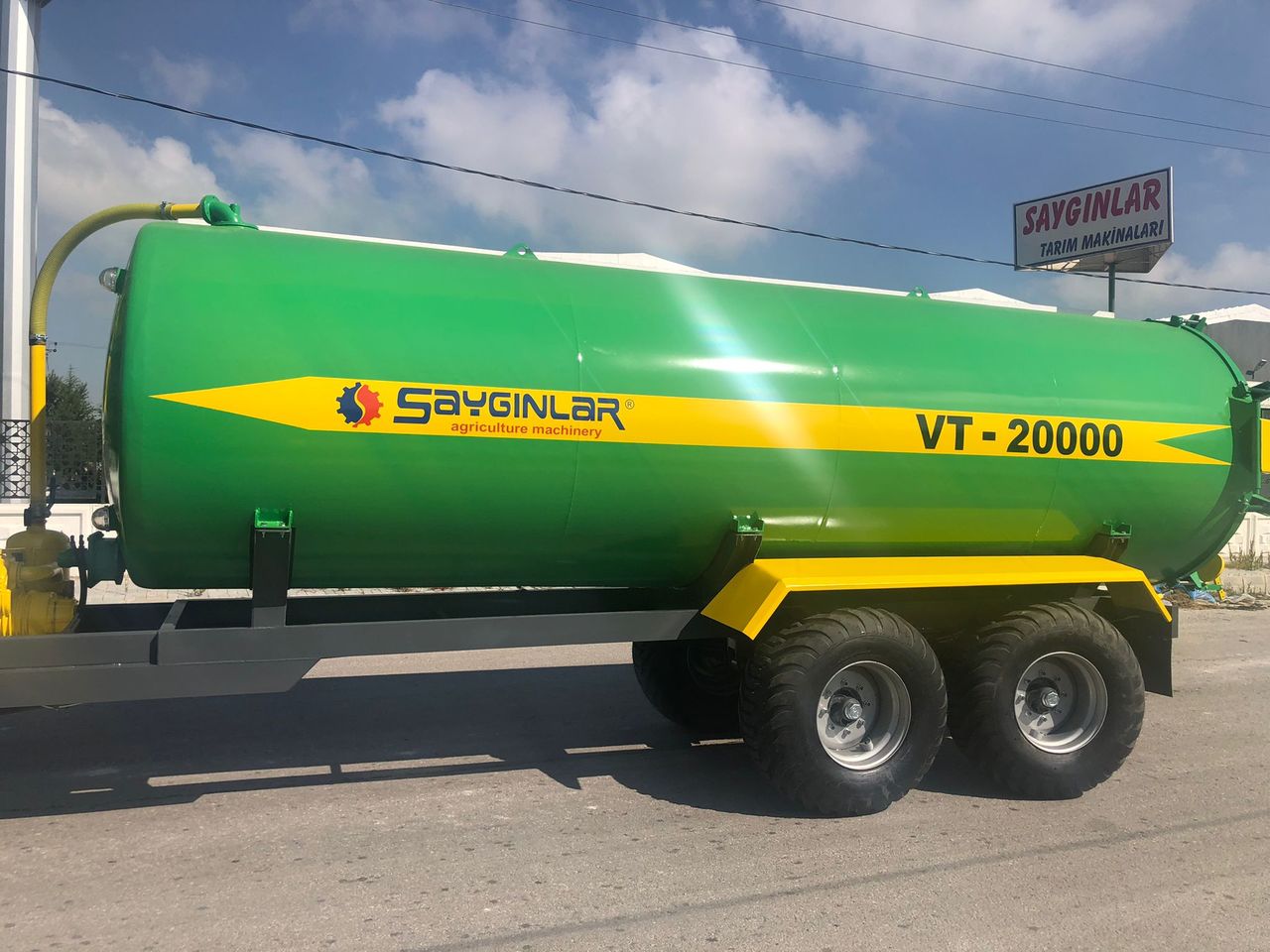 Nov Cisterna za gnojevko SAYGINLAR VT20000   20TON: slika 3