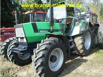 DEUTZ DX 6.50 A wheeled tractor - Traktor