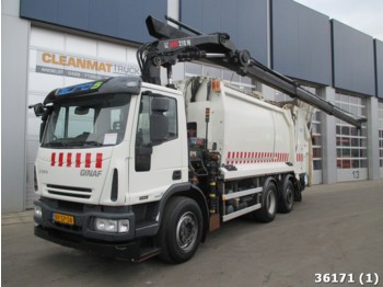 Ginaf C 3128 Euro 5 Hiab 21 ton/meter Kran - Smetarski tovornjak