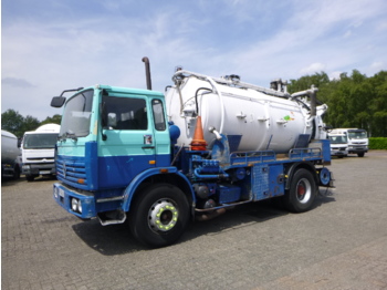 Vakuumski tovornjak Renault G 280 4X2 Huwer vacuum tank 10 m3 / 2 comp