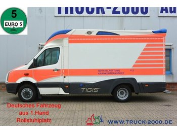 Reševalno vozilo Volkswagen Crafter 50 Ambulanz Mobile RTW Krankenwagen 1.Hd: slika 1