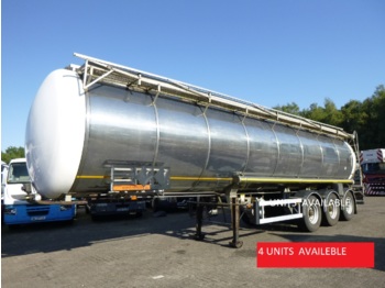 Polprikolica cisterna za transport kemikalij Burg Chemical tank inox 37.5 m3 / 1 comp: slika 1