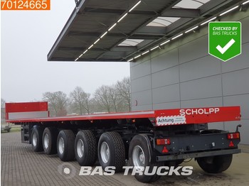 Nizko noseča polprikolica ES-GE 6-Axle Ballast trailer 85.000 GVW 5x Lenkachse 2x Liftachse Hardholz-Boden: slika 1