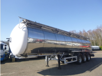Polprikolica cisterna za transport kemikalij Feldbinder Chemical tank inox 37.5 m3 / 1 comp / ADR 08-2020: slika 1