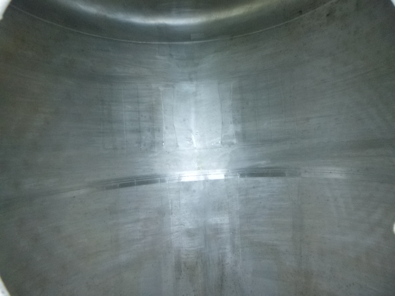 Polprikolica cisterna za transport kemikalij Feldbinder Chemical tank inox L4BH 30 m3 / 1 comp + pump: slika 47