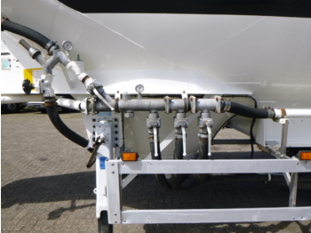 Polprikolica cisterna za transport moke Feldbinder Powder tank alu 40 m3 / 1 comp: slika 5