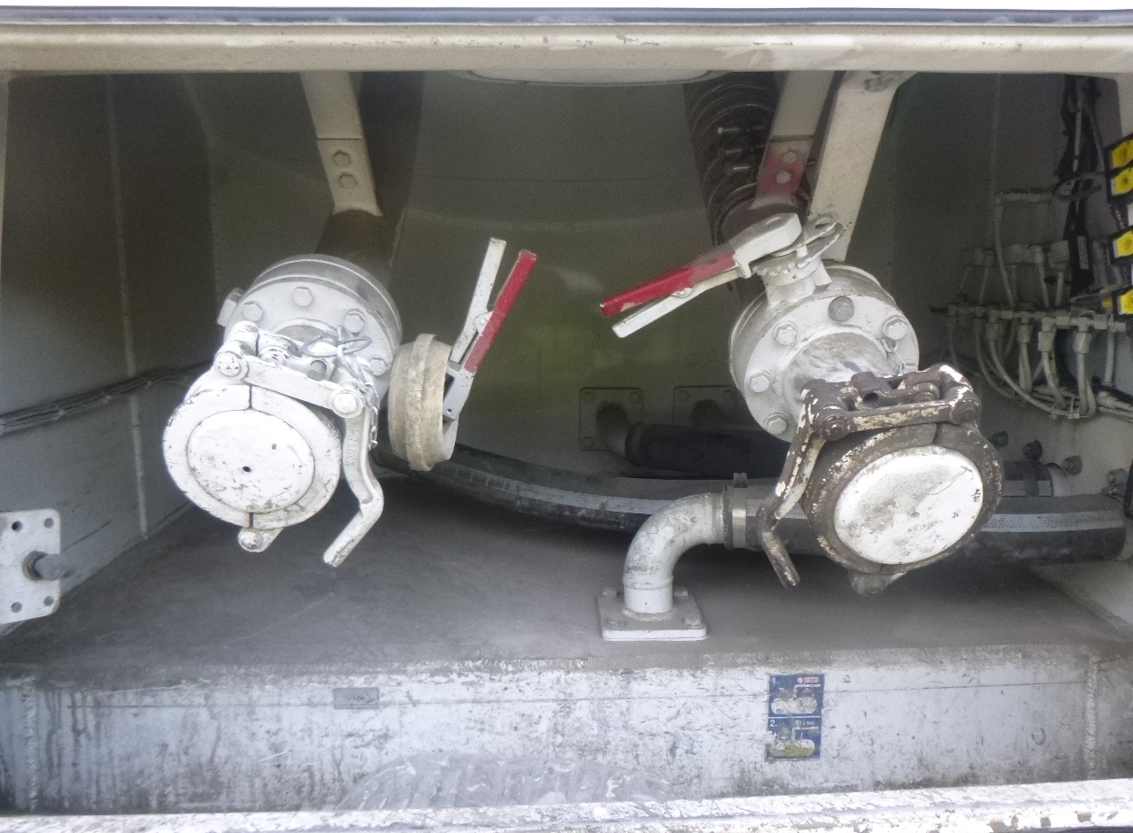 Polprikolica cisterna za transport moke Feldbinder Powder tank alu alu 49 m3 / 1 comp: slika 17