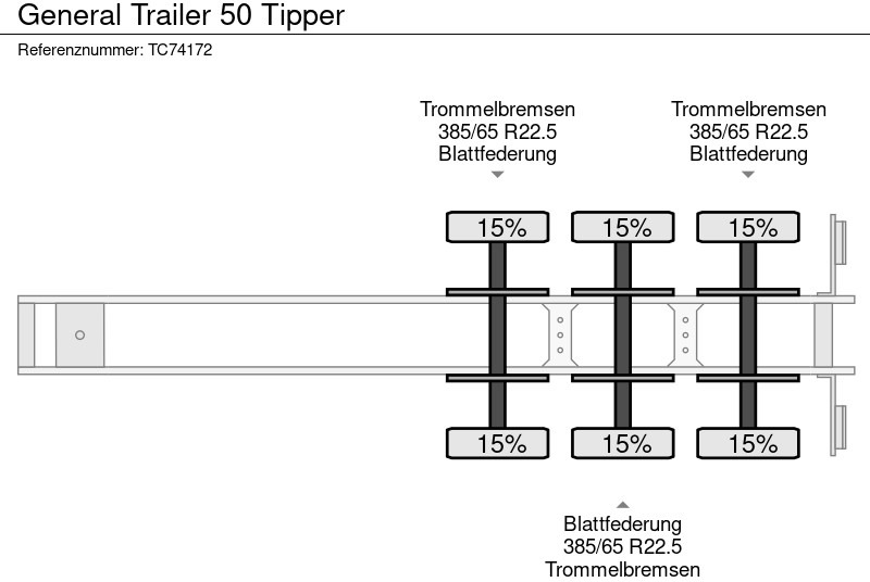 Kiper polprikolica General Trailer 50 Tipper: slika 9