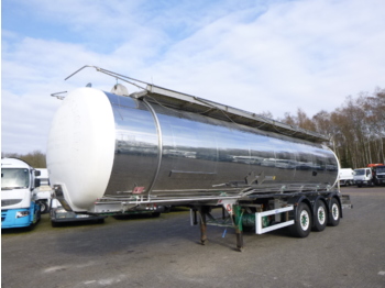 Polprikolica cisterna za transport kemikalij Indox Chemical tank inox 35 m3 / 1 comp: slika 1