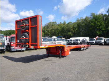 Nizko noseča polprikolica Kassbohrer 4-axle semi-lowbed trailer LB4E 63.8 T / extendable: slika 1