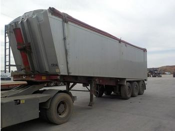  2007 Weightlifter Tri Axle Insulated Bulk Tipping Trailer c/w WLI, Easy Sheet (Plating Certificate Available, Tested 05/20) - Kiper polprikolica
