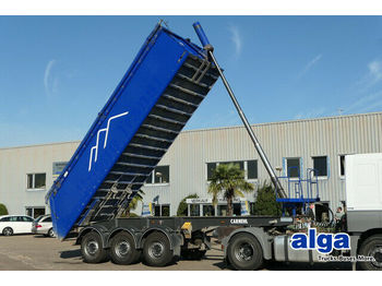 Kiper polprikolica Carnehl CHKS/A, Alu-Mulde, 24m³, Scheibe, Liftachse