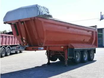 Tisvol SVAC/3E Tipper trailer 25m3 HALF-PIPE - Kiper polprikolica