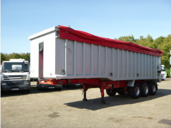 Wilcox Tipper trailer alu 54 m3 + tarpaulin - Kiper polprikolica