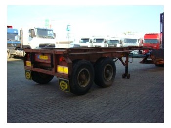 Netam-Freuhauf open 20 ft container chassis - Kontejnerska polprikolica/ Polprikolica z zamenljivim tovoriščem