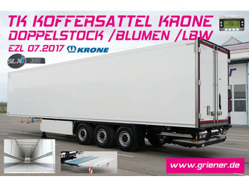 Krone SD 27/DOPPELSTOCK /BLUMEN LBW 2000 kg SLXi 300  - Polprikolica hladilnik: slika 1