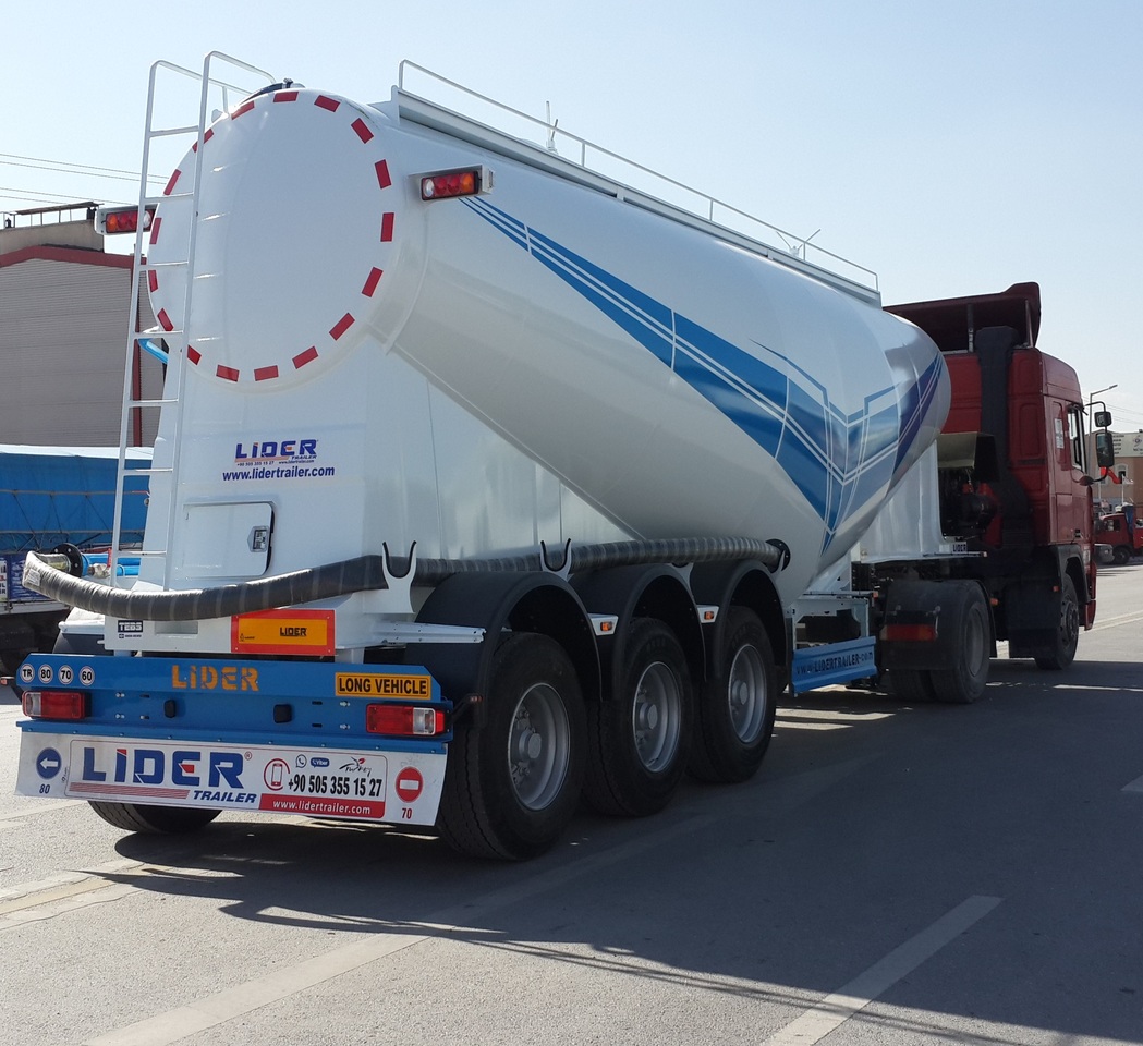 Nov Polprikolica cisterna za transport cementa LIDER 2023 MODEL NEW CEMENT TANKER: slika 13
